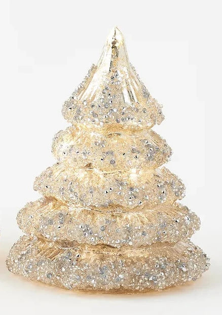Glitter Layered Trees