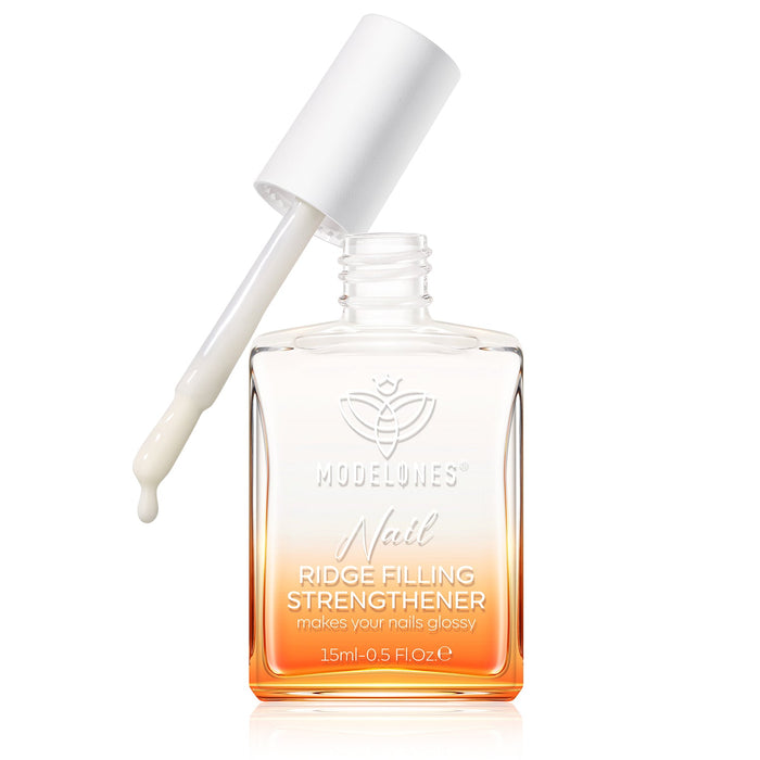 Nail Ridge Filler Strengthener Nail Care MODELONES # Pearl White