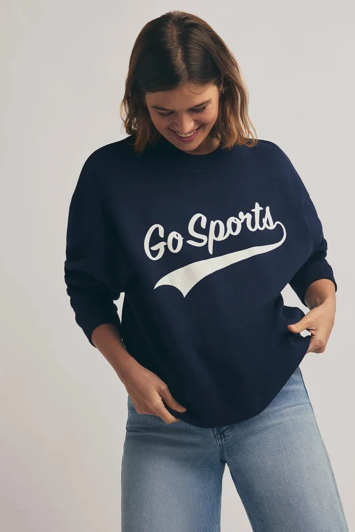 Go Go Sports Sweatshirt - Navy