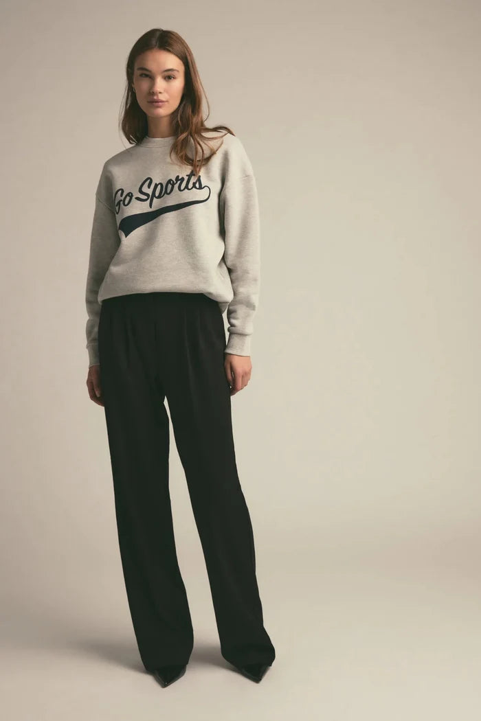 Go Sports Sweatshirt - Heather Grey
