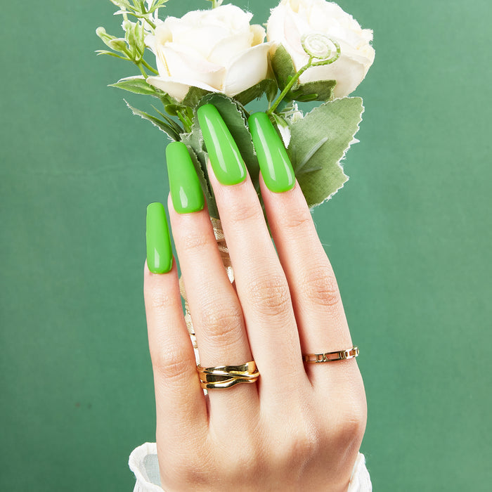 Green Gala - Poly Nail Gel (15g) Poly Nail Gel MODELONES #