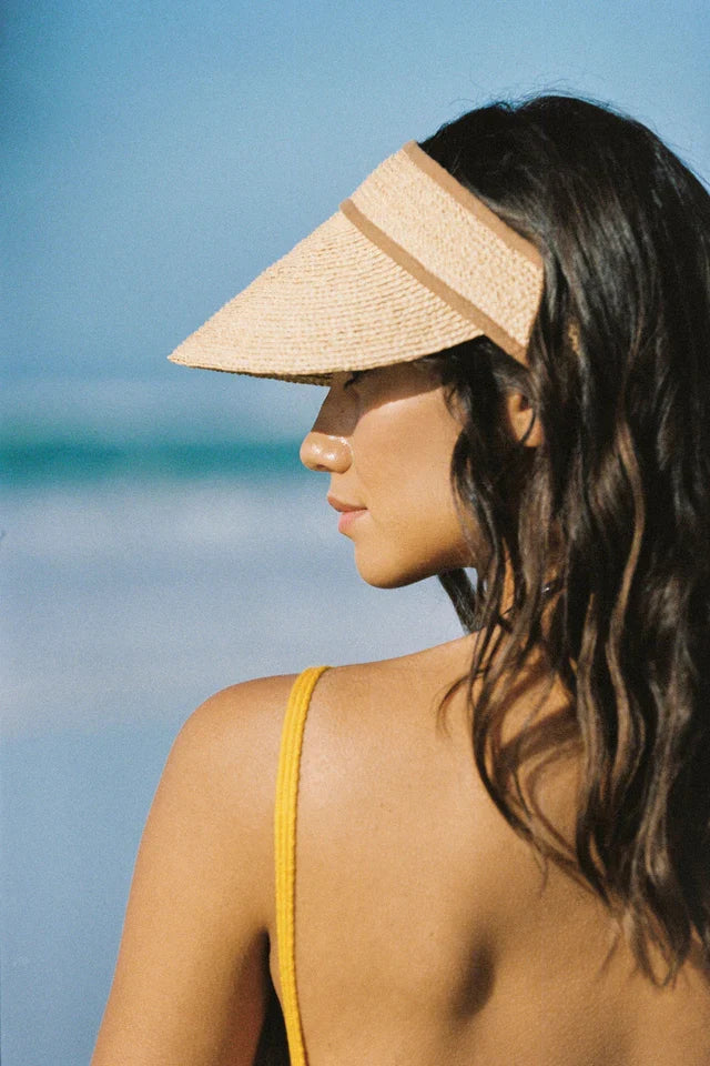 Grove Visor - Natural/Cinnamon