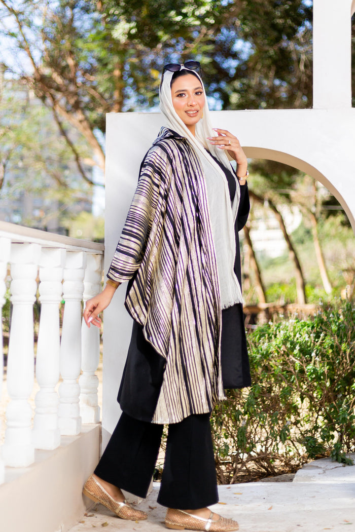 Debaj Half & Half Kaftan styled for refined women’s outfits