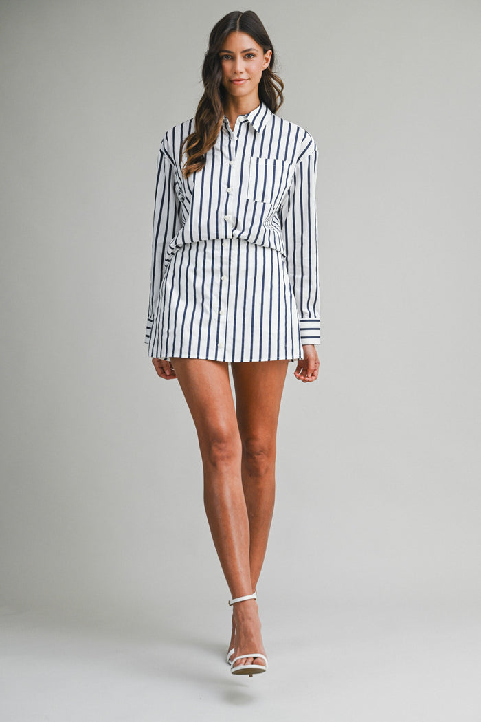 Hampton Pinstripe Set