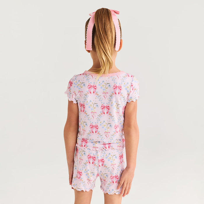 Harriet Lettuce Edge Top Short Set