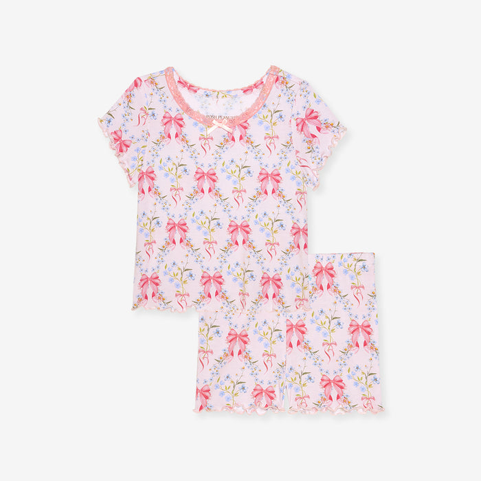 Harriet Lettuce Edge Top Short Set