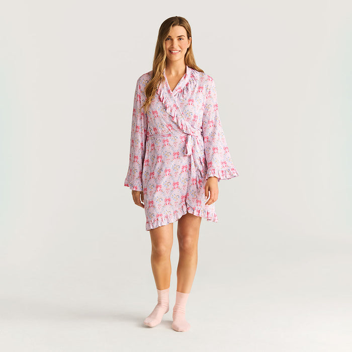 Harriet Women's Ruffled Luxe Robe