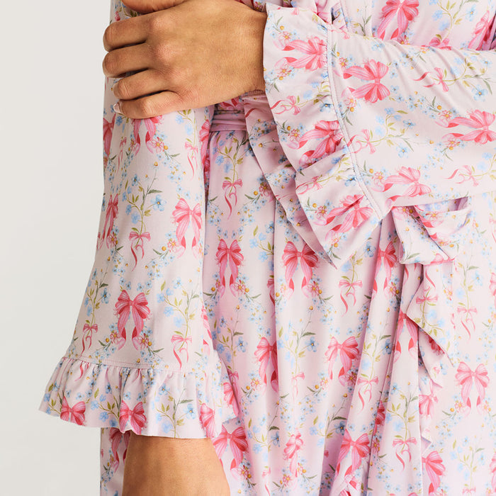 Harriet Women's Ruffled Luxe Robe
