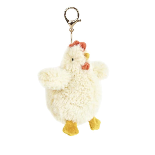 Hazel Hen Plush Bag Charm