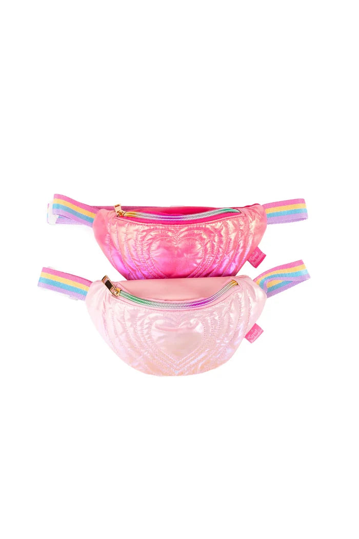 heartstrings puffy fanny pack