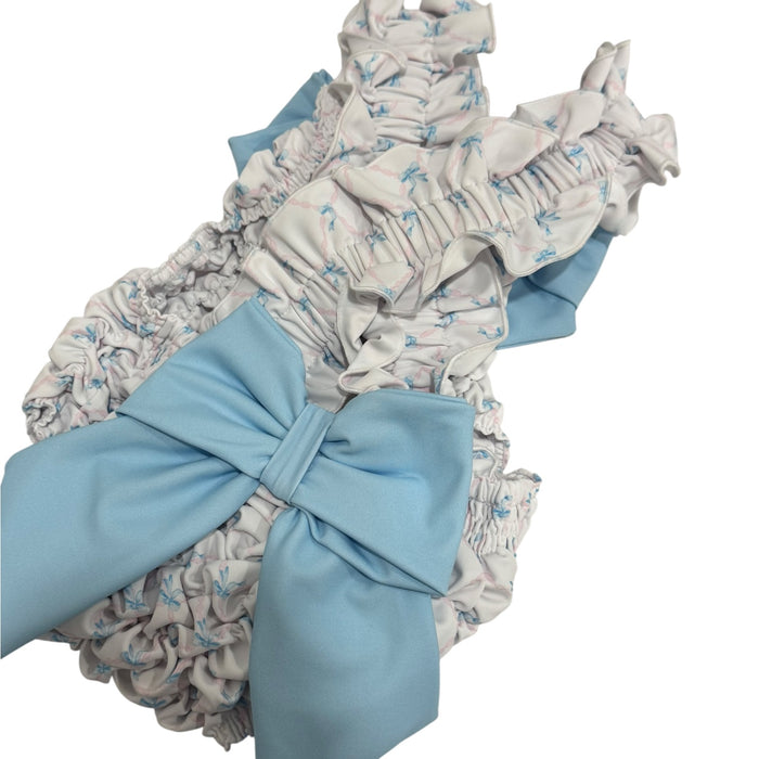 Helena Bow Frilled Swimsuit