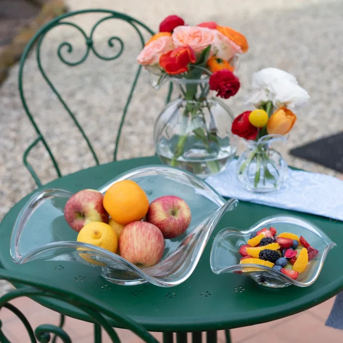 Hibiscus Glass Bowls