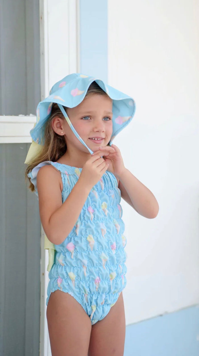 Ice Cream Frilled Swimsuit