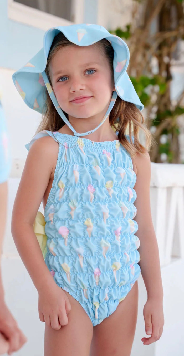 Ice Cream Lycra Sunny Hat