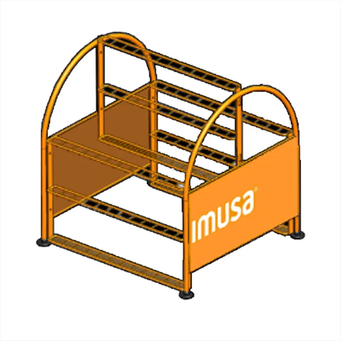 Wholesale Imusa Mop & Broom Rack - Organize Cleaning Tools Efficiently with 36 Holders