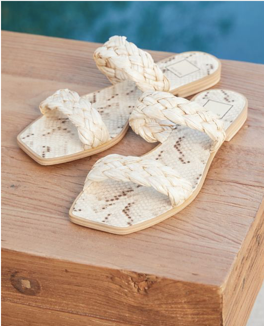 Indy Raffia Sandal