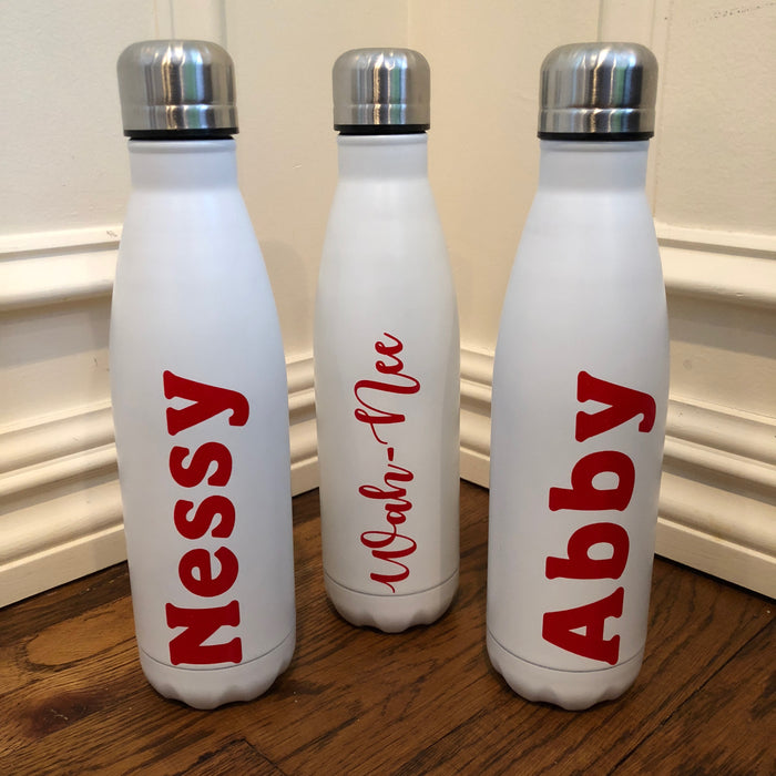 Insulated Water Bottle - Name & Camp/School
