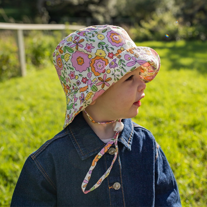 IZIMINI - Paloma baby cotton hat - 46cm (6 to 12 months)