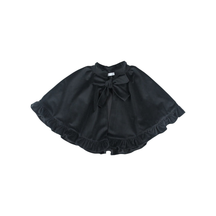Jackie Black Velvet Cape