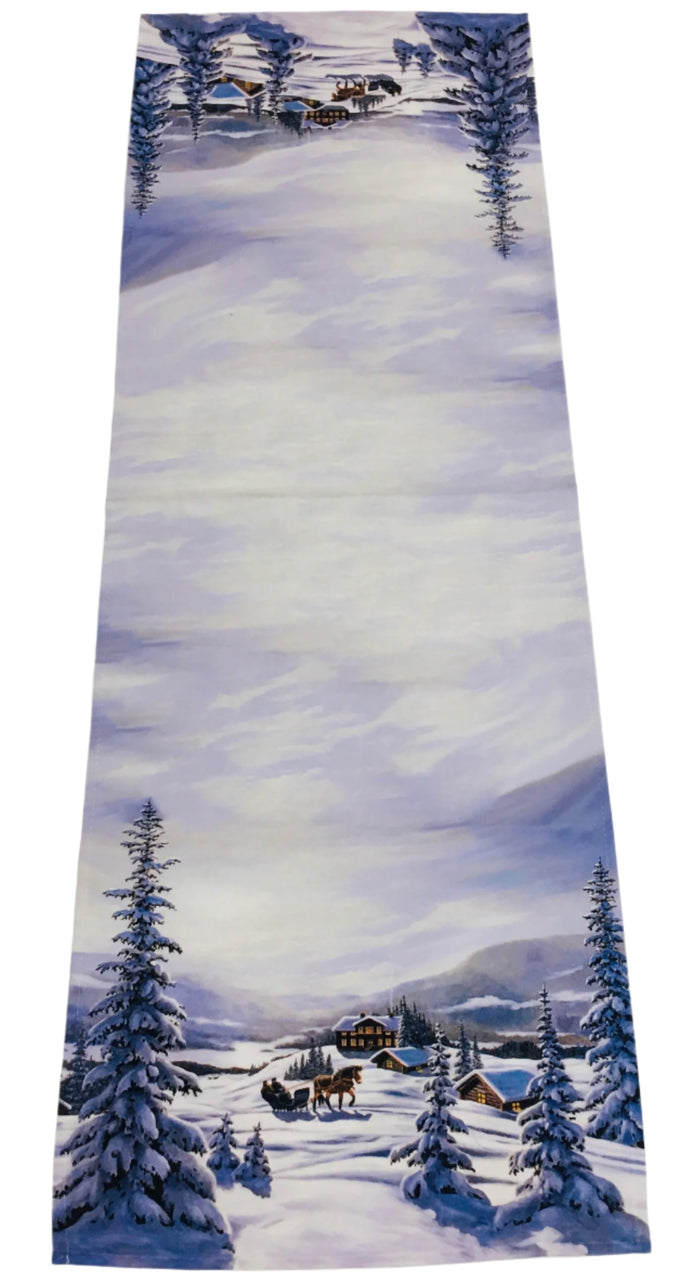 Jan Bergerlind Sleigh Ride Table Runner