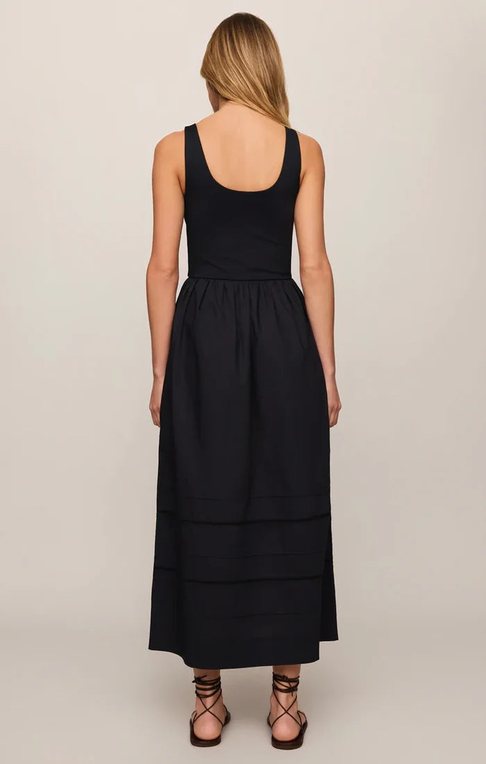 Johanna Midi Dress - Black