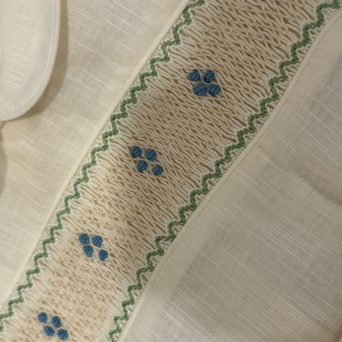 Joni Cream Handsmocked Boy Set