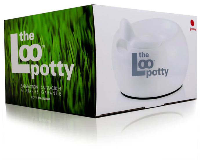 Joovy Loo Potty packaging for easy potty training for toshi baby kids