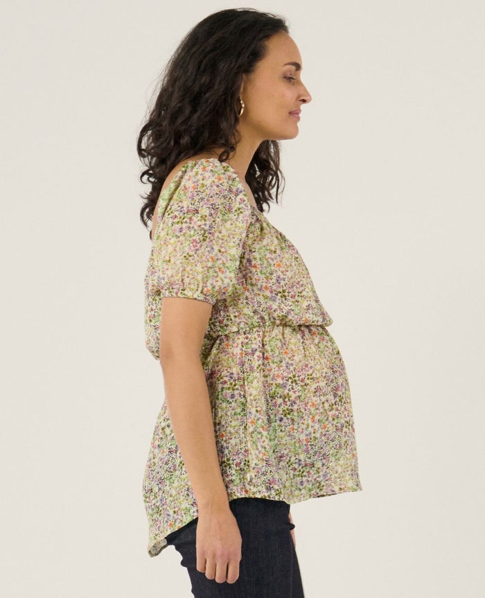 Joy nursing and maternity top - Multicolor