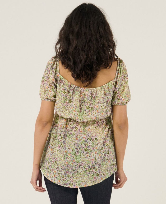 Joy nursing and maternity top - Multicolor