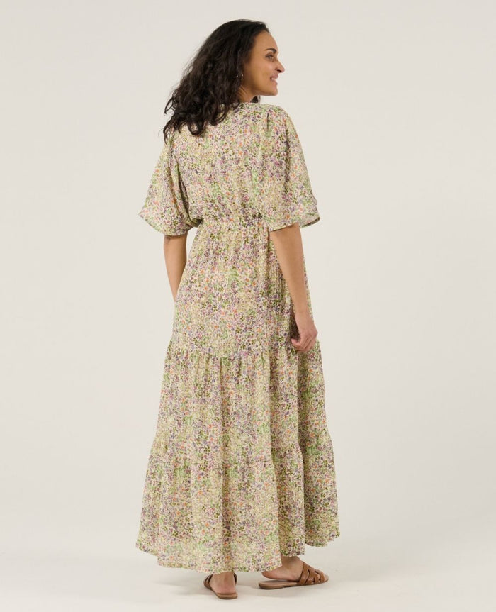 Juliette maxi bohemian dress - Multicolor
