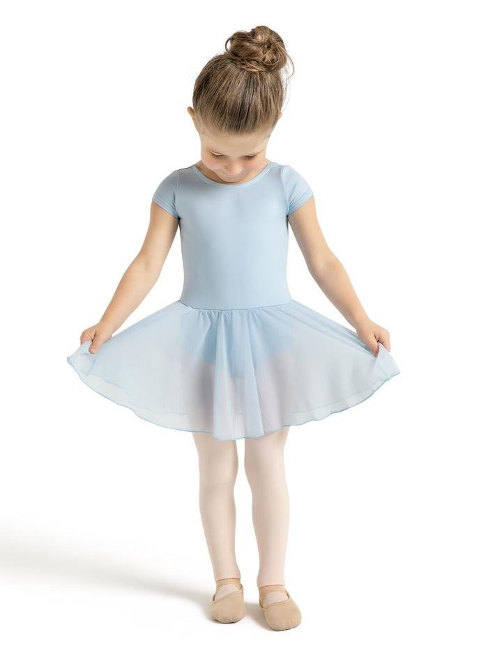Kid's Short Sleeve Ballet Dress (1037C)