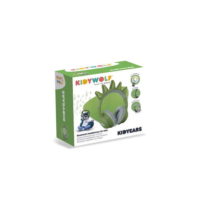 Kidywolf KidyEars Headphones - Dinosaur