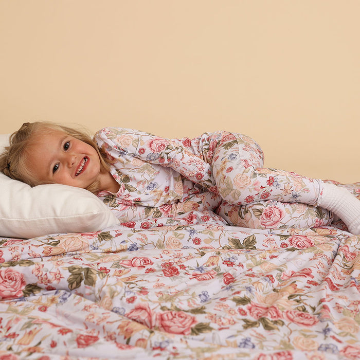 Kristiana Ruffled Luxe Plush Patoo® Blanket
