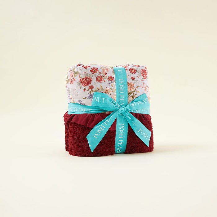 Kristiana Ruffled Luxe Plush Patoo® Blanket