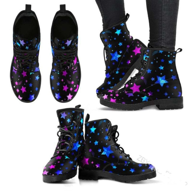 Ladies Gorgeous Designed Ankle Boots With Low Heel