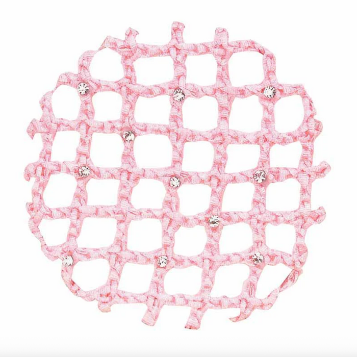 Large Rhinestone Bun Cover