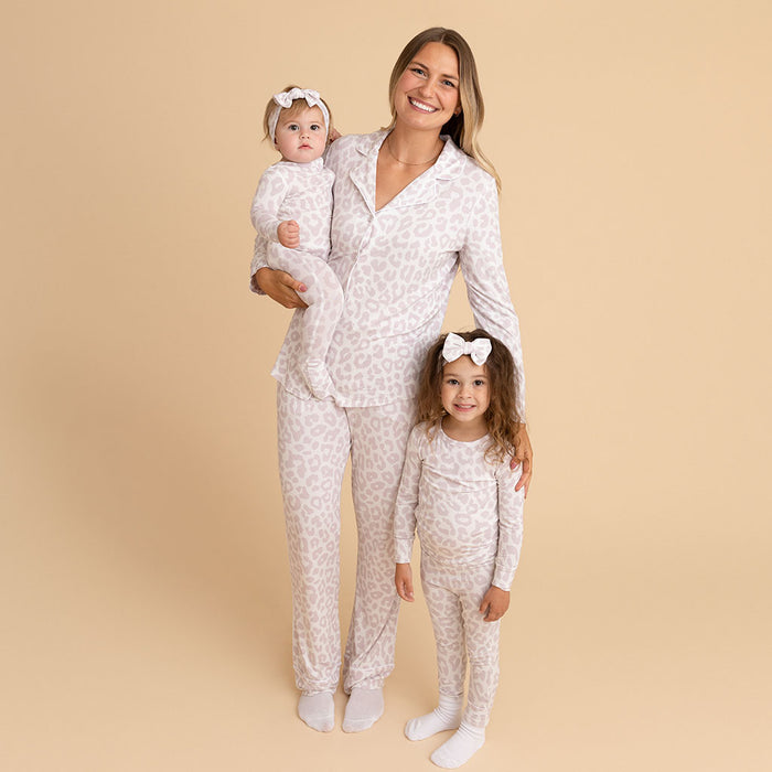 Laurel Leopard Classic Pajama Set