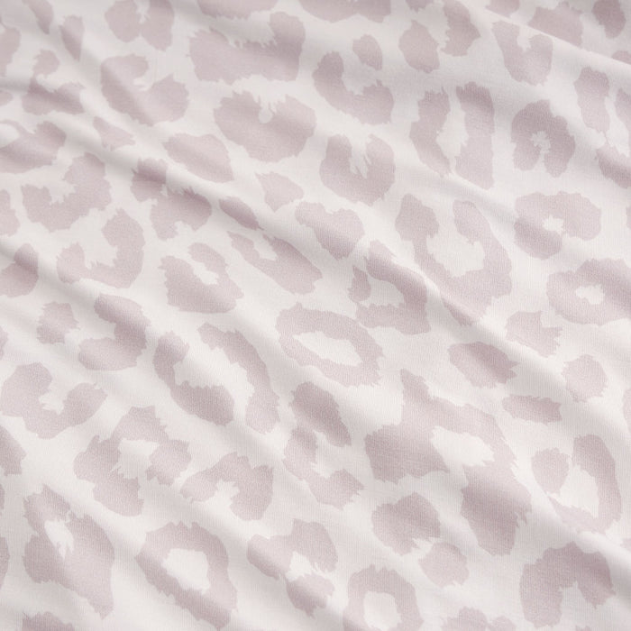 Laurel Leopard Footie Ruffled Zippered One Piece