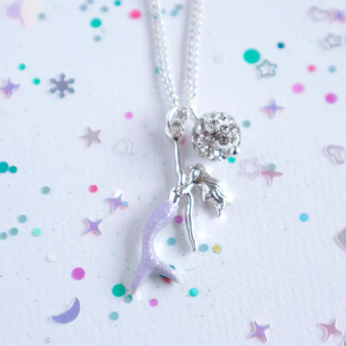 Lauren Hinkley Purple Mermaid Necklace