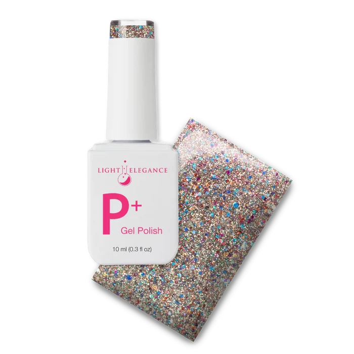 LE P+ Glitter Gel Polish | The Elvis Pelvis