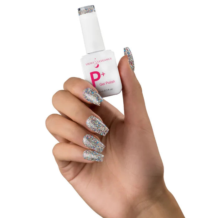 LE P+ Glitter Gel Polish | The Elvis Pelvis