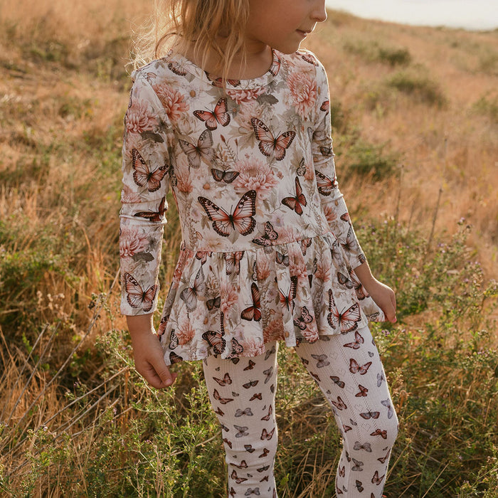Leanne Long Sleeve Peplum