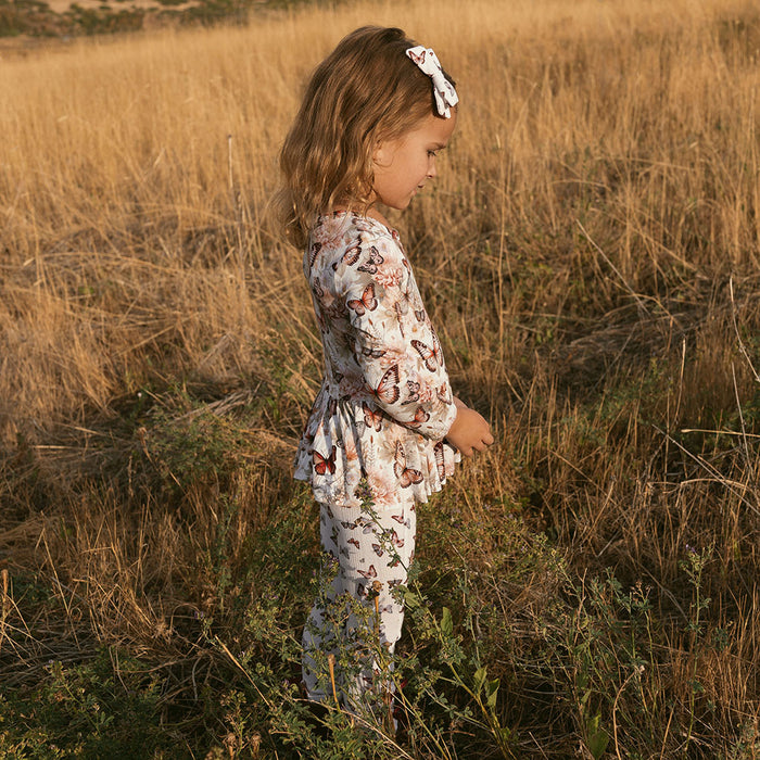 Leanne Long Sleeve Peplum