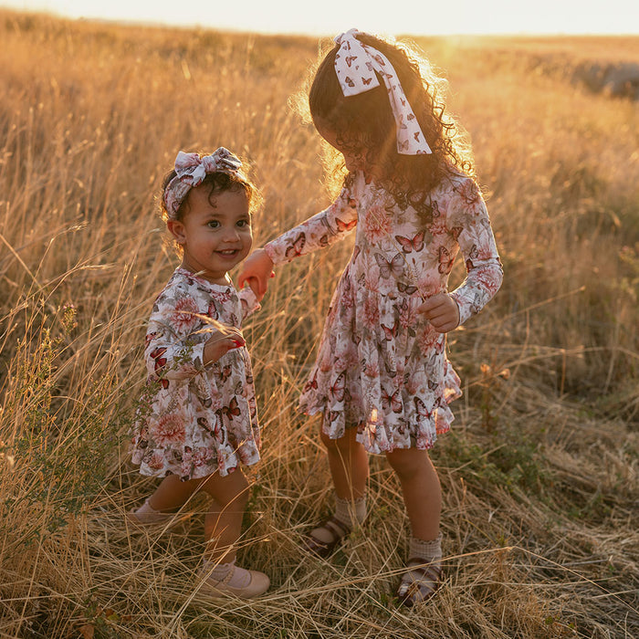 Leanne Ruffled Bodysuit Dress