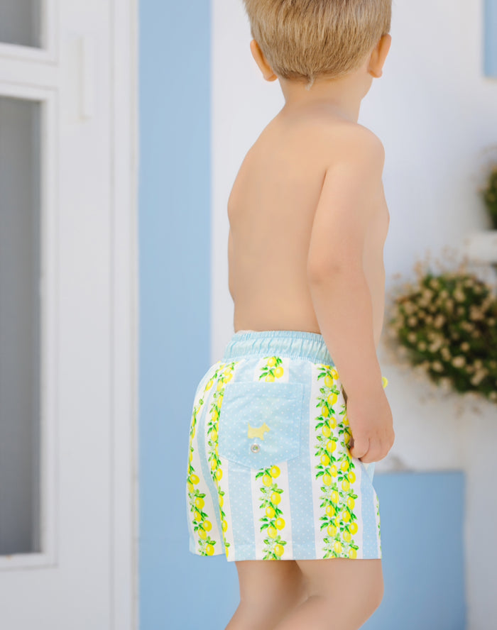 Lemon Tree Boy Trunks