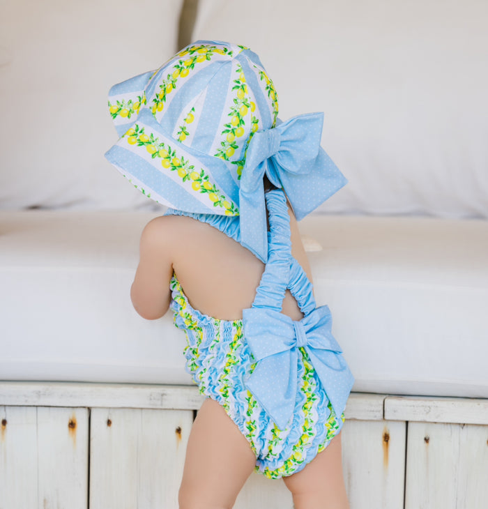 Lemon Tree Frilled Swimsuit