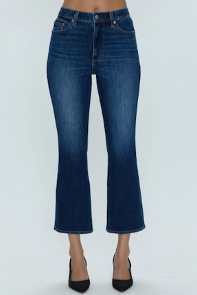 Lennon High Rise Boot Crop - Greenwich