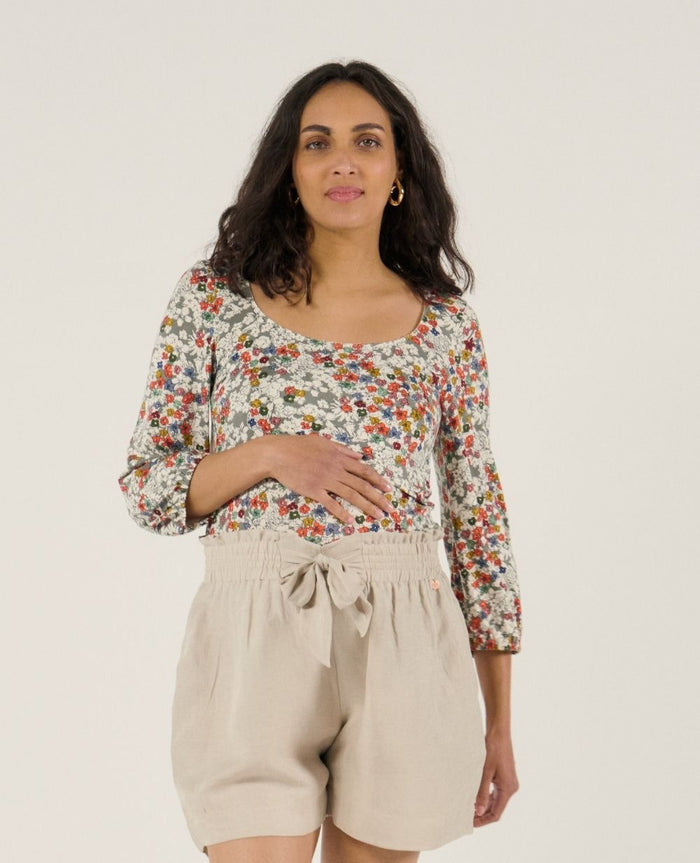 Liberty maternity and nursing tank top - Multicolor