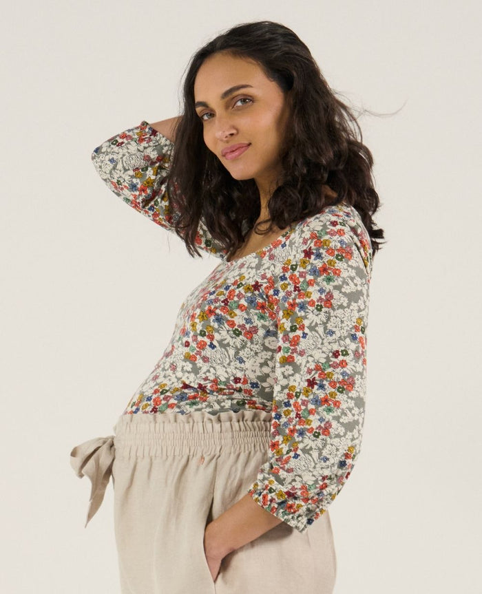 Liberty maternity and nursing tank top - Multicolor