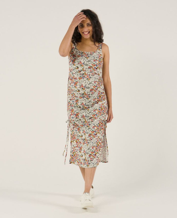 Liberty ruched tank dress - Multicolor